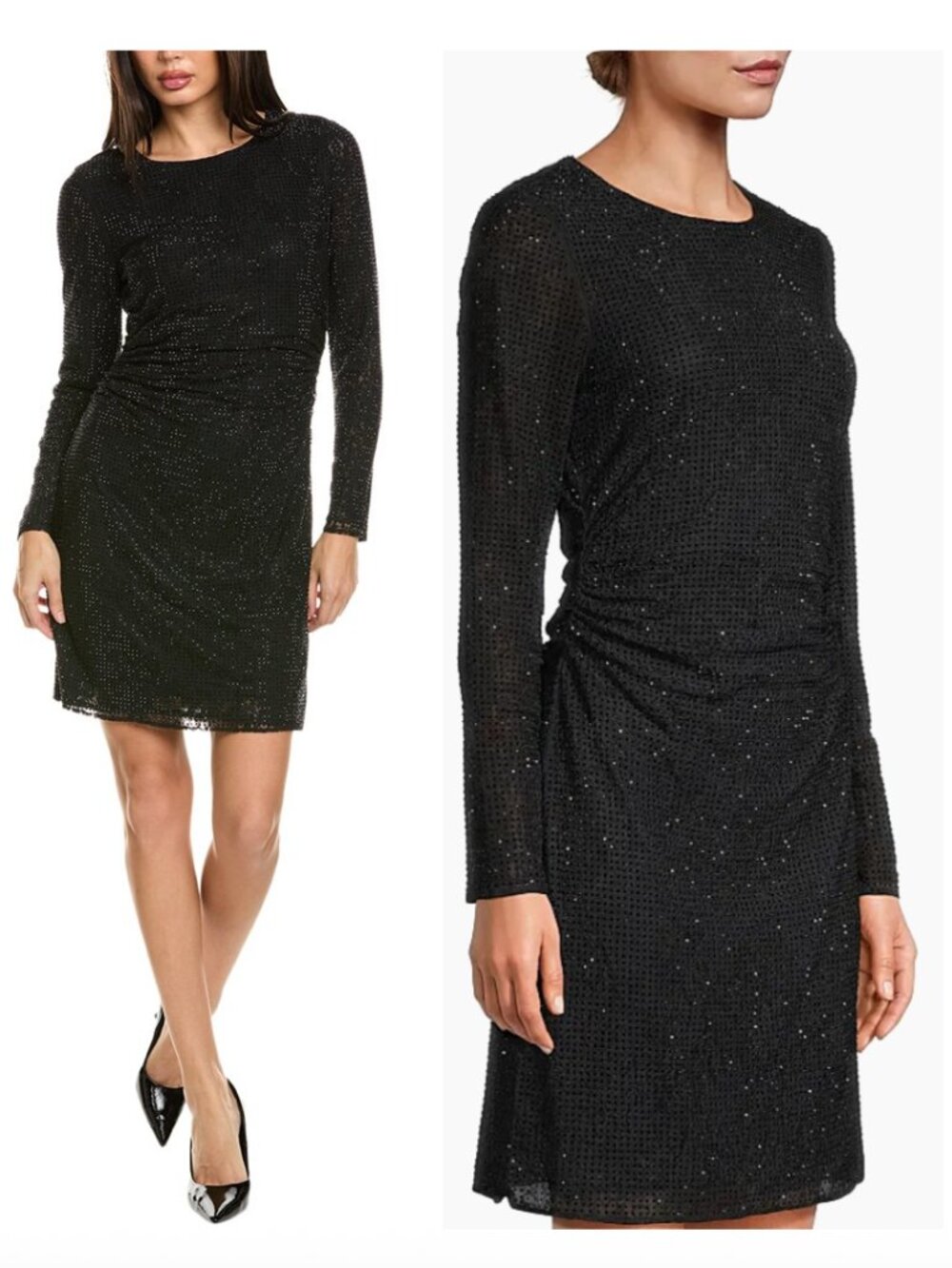 KOBI HALPERIN black sequin Sloane dress NWT sz XXL Special Occasion